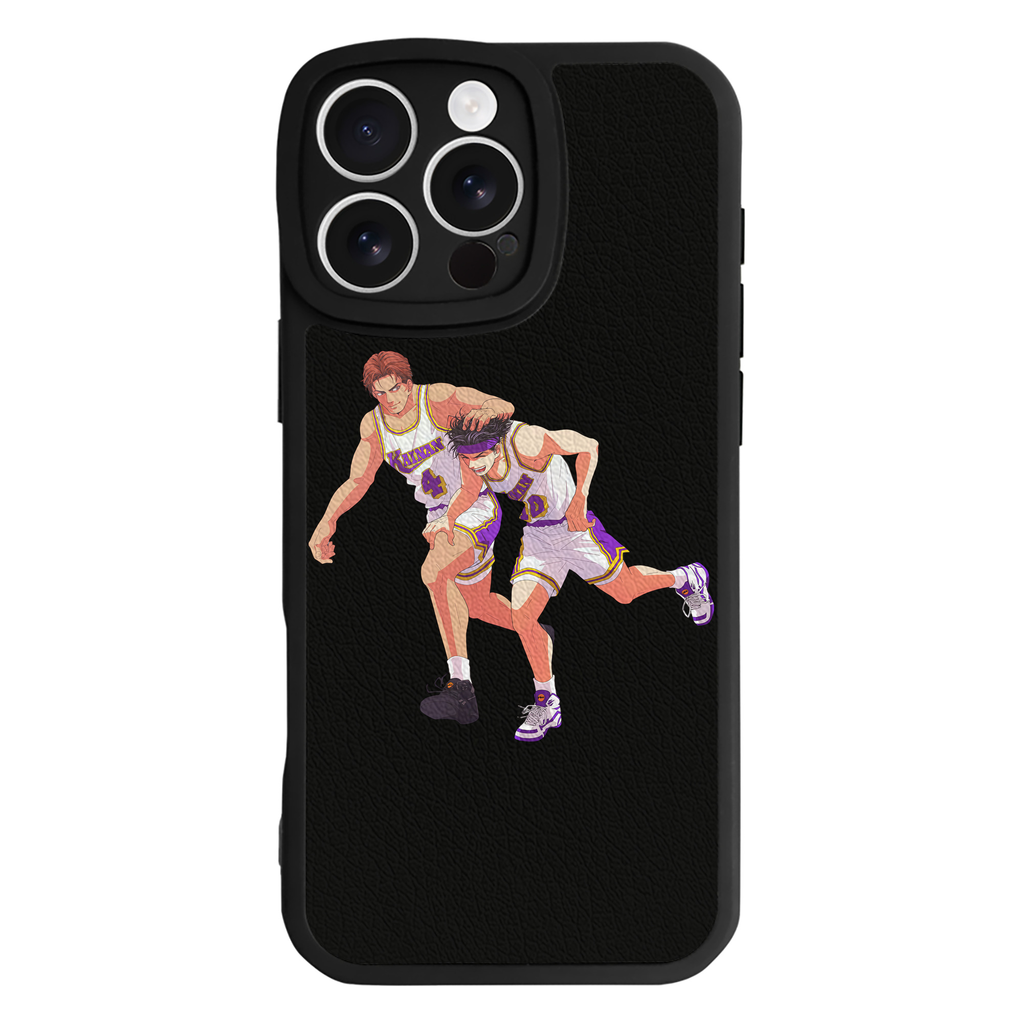 （画像用） SLAM DUNK／スラムダンク 【iPhone 16シリーズ対応】シリコンスマホケース（レザー調） 材質：シリコン